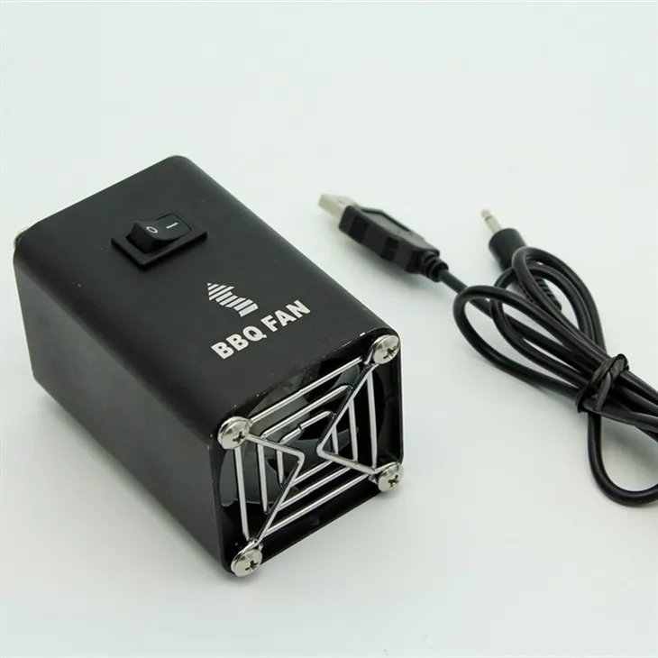 5 V jaudīgs kokogļu grila pūtējs
