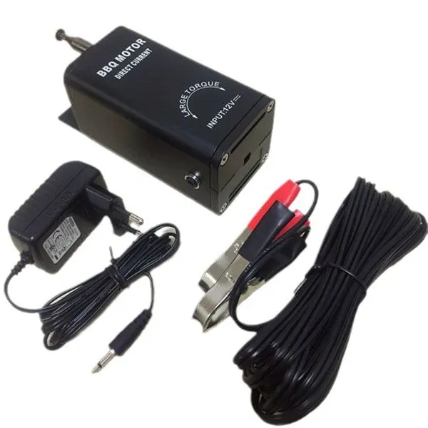 Elektrisko motoru BBQ ar klipu auklu