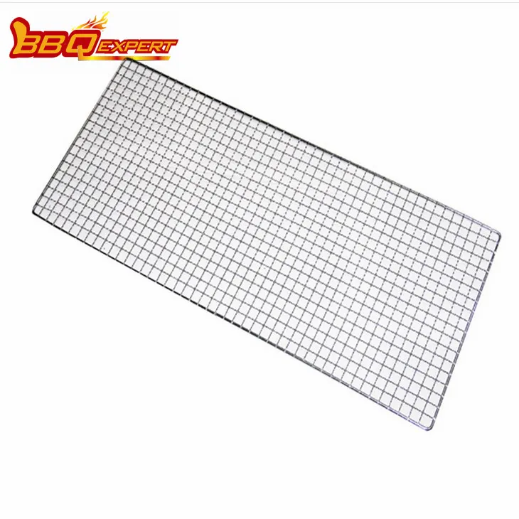 Lēti ar dzelzs pārklājumu hromēti grili bārbekjū japāņu lielajai BBQ krāsnij